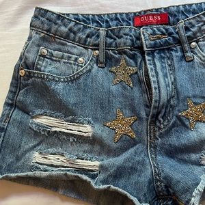 Denim shorts | Guess Brand | Light/Medium Wash